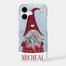 Personalised Black & Red Buffalo Plaid Holiday Elf