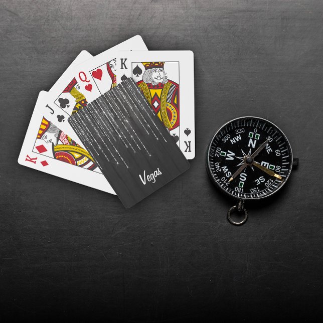 Personalised Black Shiny Classic Playing Cards (Personalized Black Shiny Classic Playing Cards)