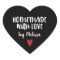 Personalised Black White Homemade With Love