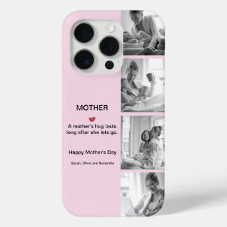 Personalised Black & White Photo Collage |  iPhone 15 Pro Case
