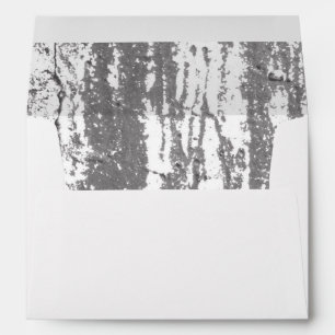 Personalised Black Wooden Background Envelope