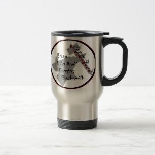 Personalised Blacksmith Travel Mug