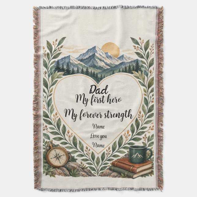 Personalised blanket  (Front Vertical)