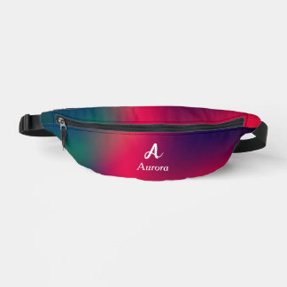 Personalised Blissful Aurora Bum Bags
