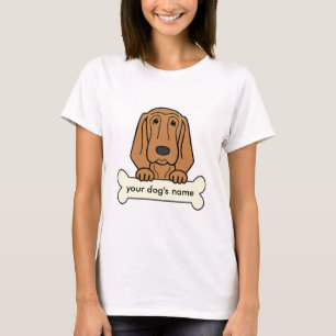 Personalised Bloodhound T-Shirt
