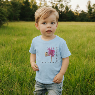 Personalised Bloom and Buzz Toddler T-Shirt