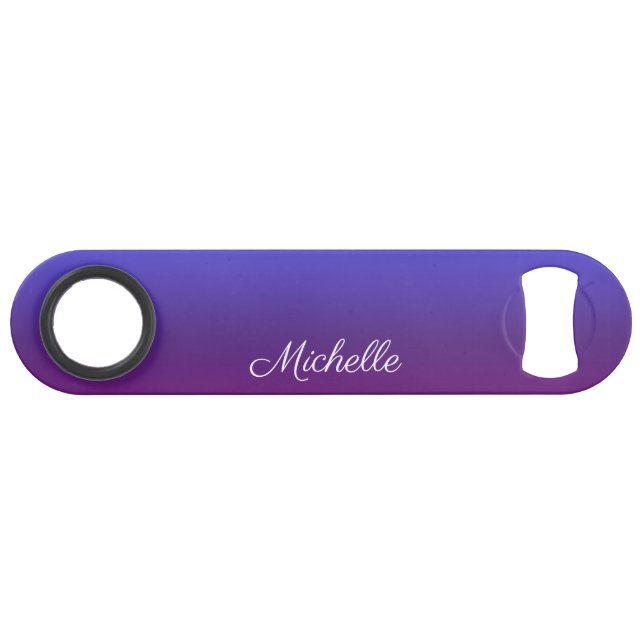 Personalised blue and purple ombre (Front (Horizontal))