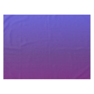 Personalised blue and purple ombre tablecloth