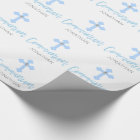 Personalised Blue Cross Boy First Holy Communion
