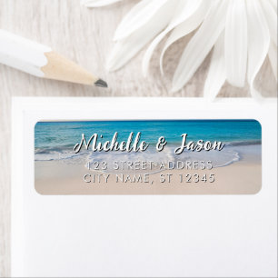 Personalised Blue Ocean Summer Beach Waves