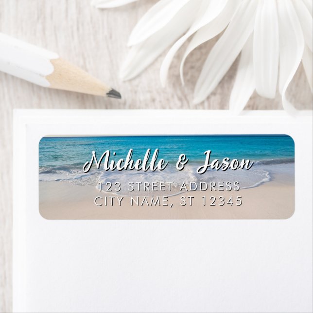 Personalised Blue Ocean Summer Beach Waves (Insitu)