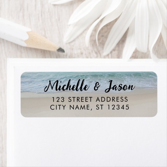 Personalised Blue Ocean Summer Beach Waves (Insitu)