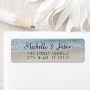 Personalised Blue Ocean Summer Beach Waves