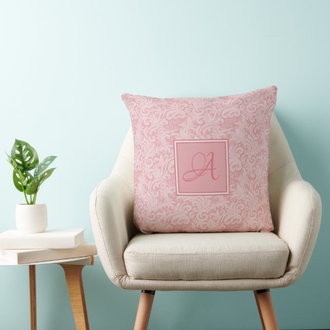Personalised Blush Pink Lace  Cushion (Chair)