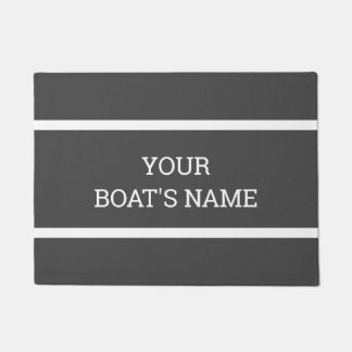 Personalised Boat Name Dock Mat