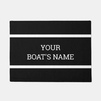 Personalised Boat Name Dock Mat