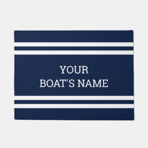 Personalised Boat Name Dock Mat