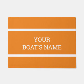 Personalised Boat Name Dock Mat