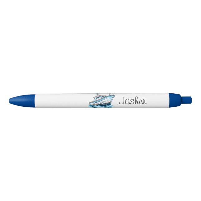 Personalised Boat Pen (Front)