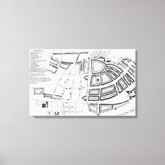 Personalised Boat Sailor Navy Nautical Home &Kids  Canvas Print (Front)