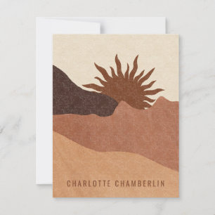 Personalised Boho Card