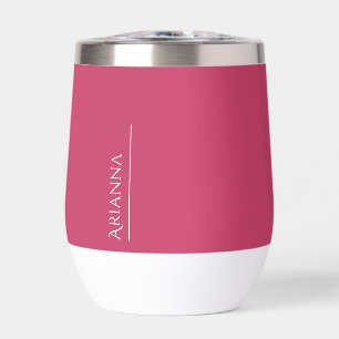 Personalised bold pink