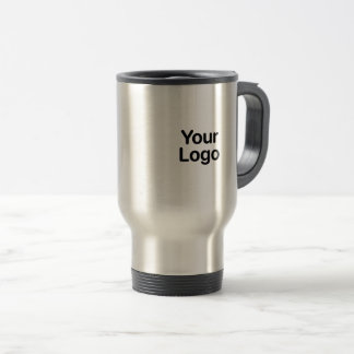 Personalised Bold Print Travel Tumbler Mug