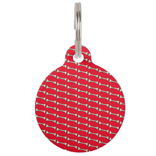 Personalised Bone Design Pet Tag
