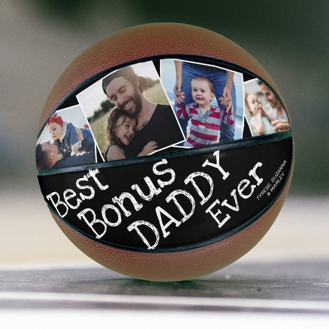 Personalised Bonus Dad Keepsake Basketball Gift (Creator Uploaded)