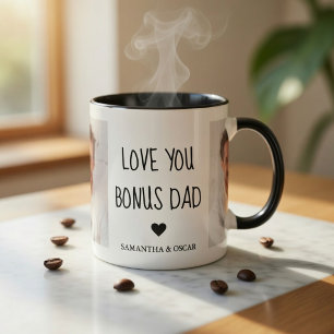 Personalised Bonus Dad Photo Mug Custom Step Dad