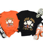 Personalised Boo Crew Matching Halloween Friend T-Shirt<br><div class="desc">Join the fun this Halloween with our Personalised Boo Crew Matching Halloween Friend T-Shirt. Perfect for groups of friends, families, or any Halloween-loving crew, these custom shirts bring a playful and festive spirit to your celebrations. With a delightful "Boo Crew" design, these shirts can be personalised with each person's name,...</div>