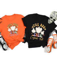 Personalised Boo Crew Matching Halloween Friend