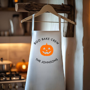 Personalised Boo Crew Pumpkin – Personalised Apron