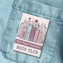 Personalised Book Club Floral