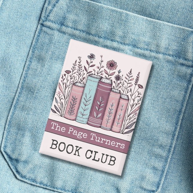 Personalised Book Club Floral (Creator Uploaded)