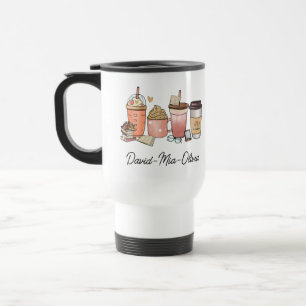 Personalised Book & Coffee Day Mug – Custom Name
