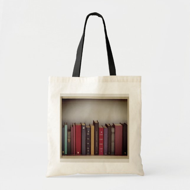 Personalised Book Lover Gift Ideas Tote Bag (Front)