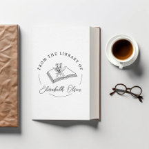 Personalised Book Stamp | Custom From The Library