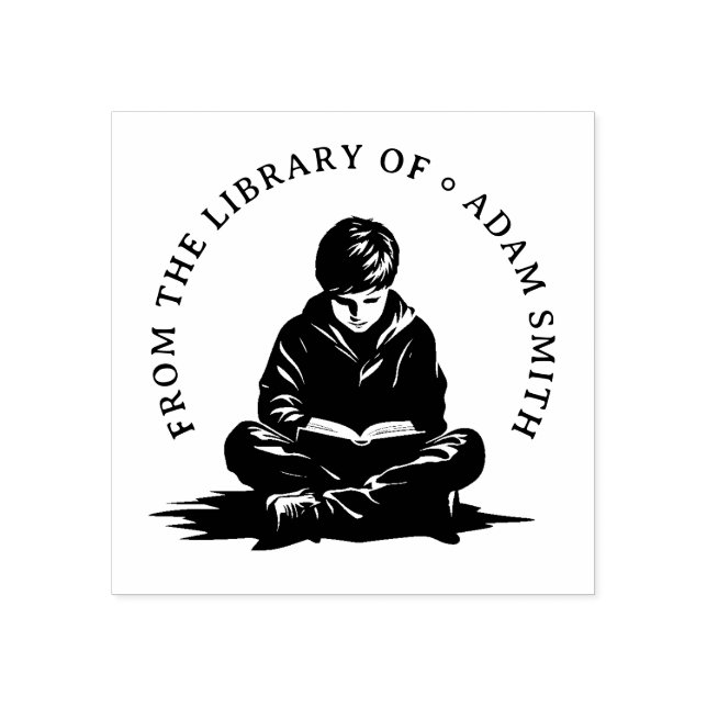 Personalised book stamp for kids (Imprint)