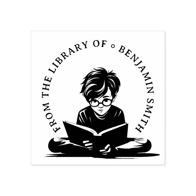 Personalised book stamp for kids (Imprint)