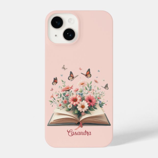 Personalised bookish phone case (Back)