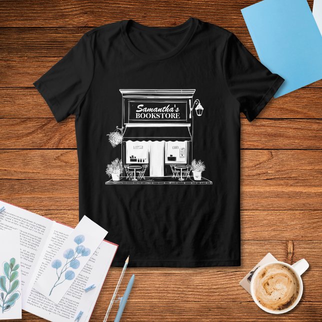 Personalised Bookstore Tri-Blend Shirt (Personalized Bookstore T-shirt)