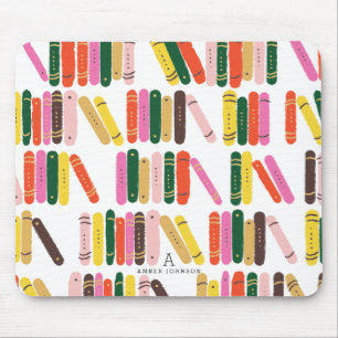 Personalised Bookworm Mouse Pad