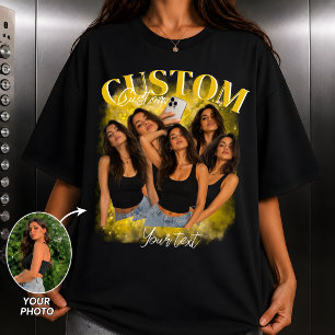 Personalised bootleg 90s Retro Girlfriend Vintage T-Shirt