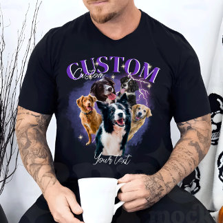 Personalised Bootleg Retro Vintage Funny Rap T-Shirt