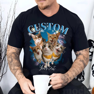 Personalised Bootleg Retro Vintage Funny Rap T-Shirt