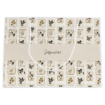 Personalised Botanical Herbs Tissue Paper Custom 