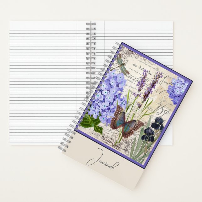 Personalised Botanical journal (Inside)