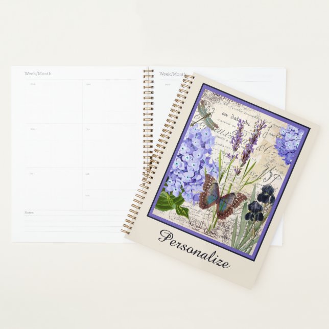 Personalised Botanical Planner (Display)