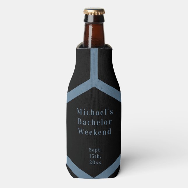Personalised Bottle Cooler | Bachelor Weekend (Bottle Front)